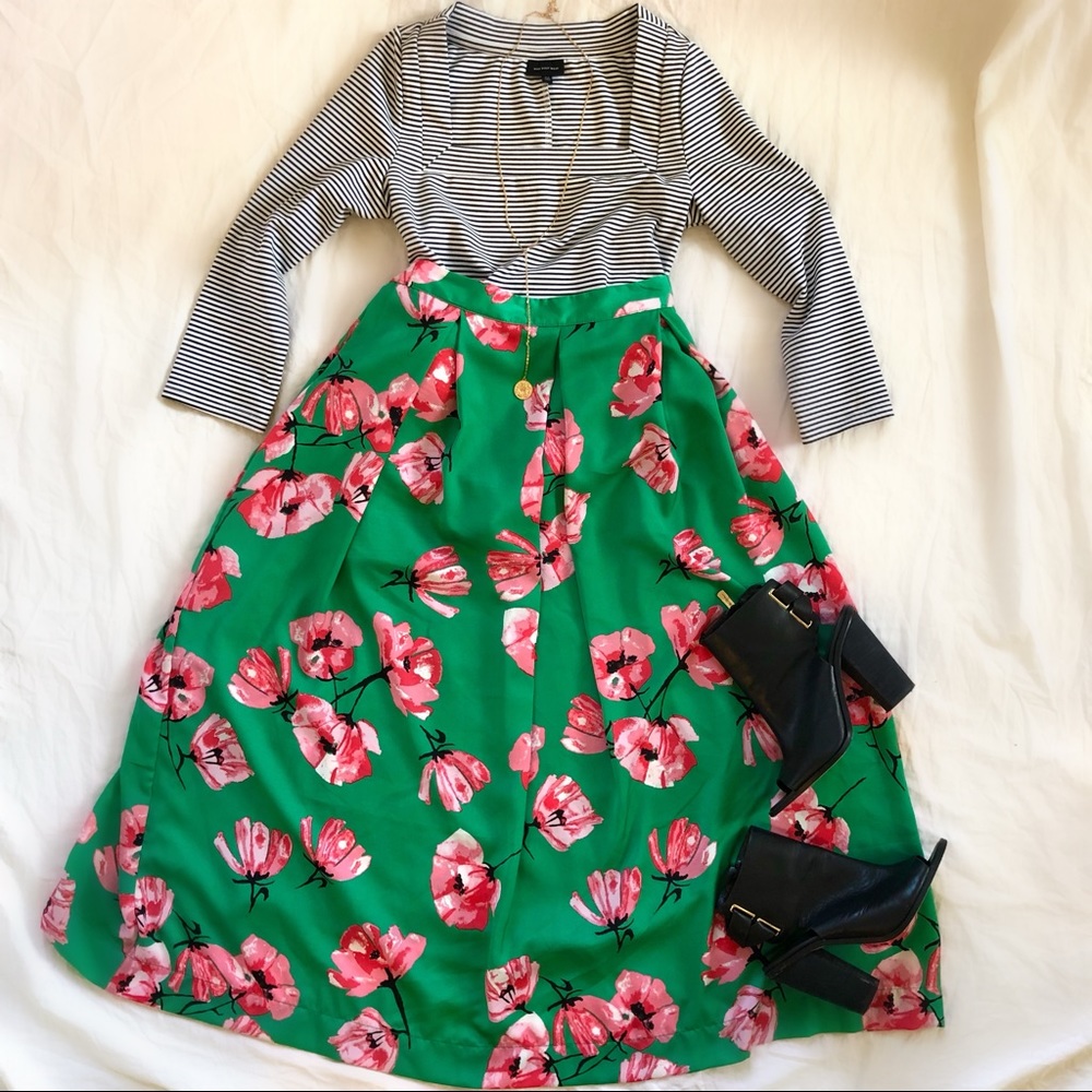 BEAUTIFUL satin midi skirt 🌷